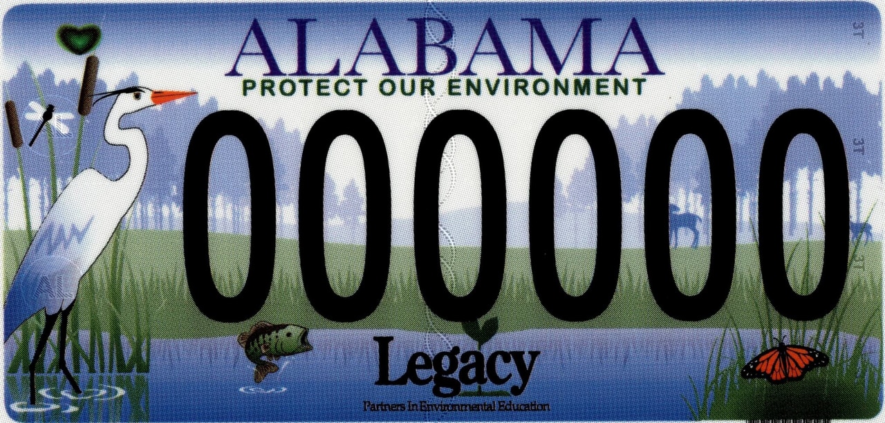 Two Alabama license plates have new looks