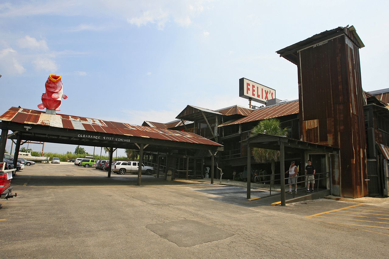 Inside Felix's Fish Camp on the Causeway, gumbo-seekers may find themselves tempted by a unique option. (Press-Register, G.M. Andrews)