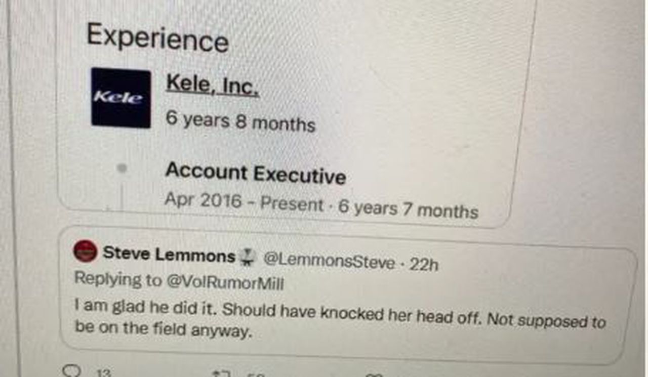 Alabama fan fired after posting he was glad Jermaine Burton struck female Tennessee fan