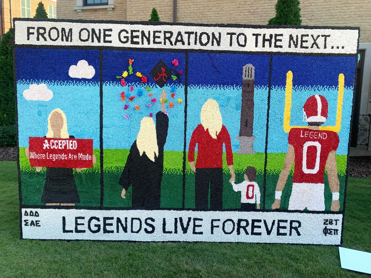 Alabama Homecoming 2022: Sorority Lawn Decorations