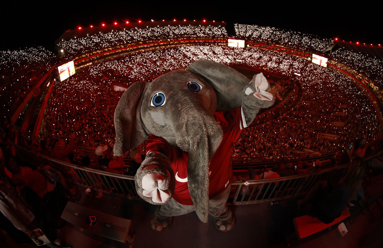 Alabama-Mississippi State kick off time, TV set