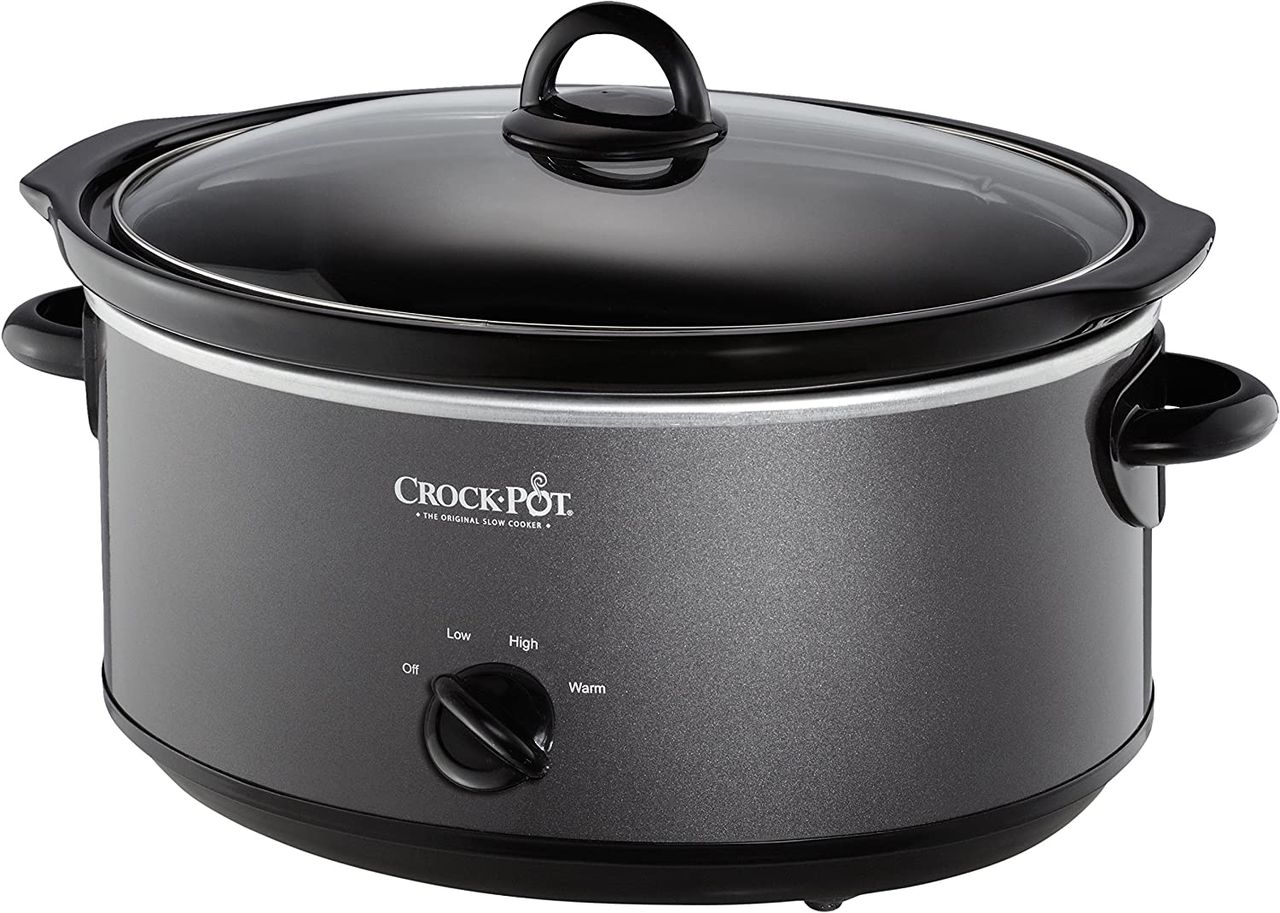 Crockpot SCV700-KC Crock Pot, 7 quarts, Charcoal