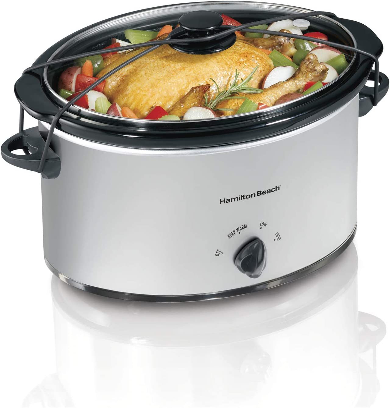 Hamilton Beach 7 Qt. Portable Slow Cooker