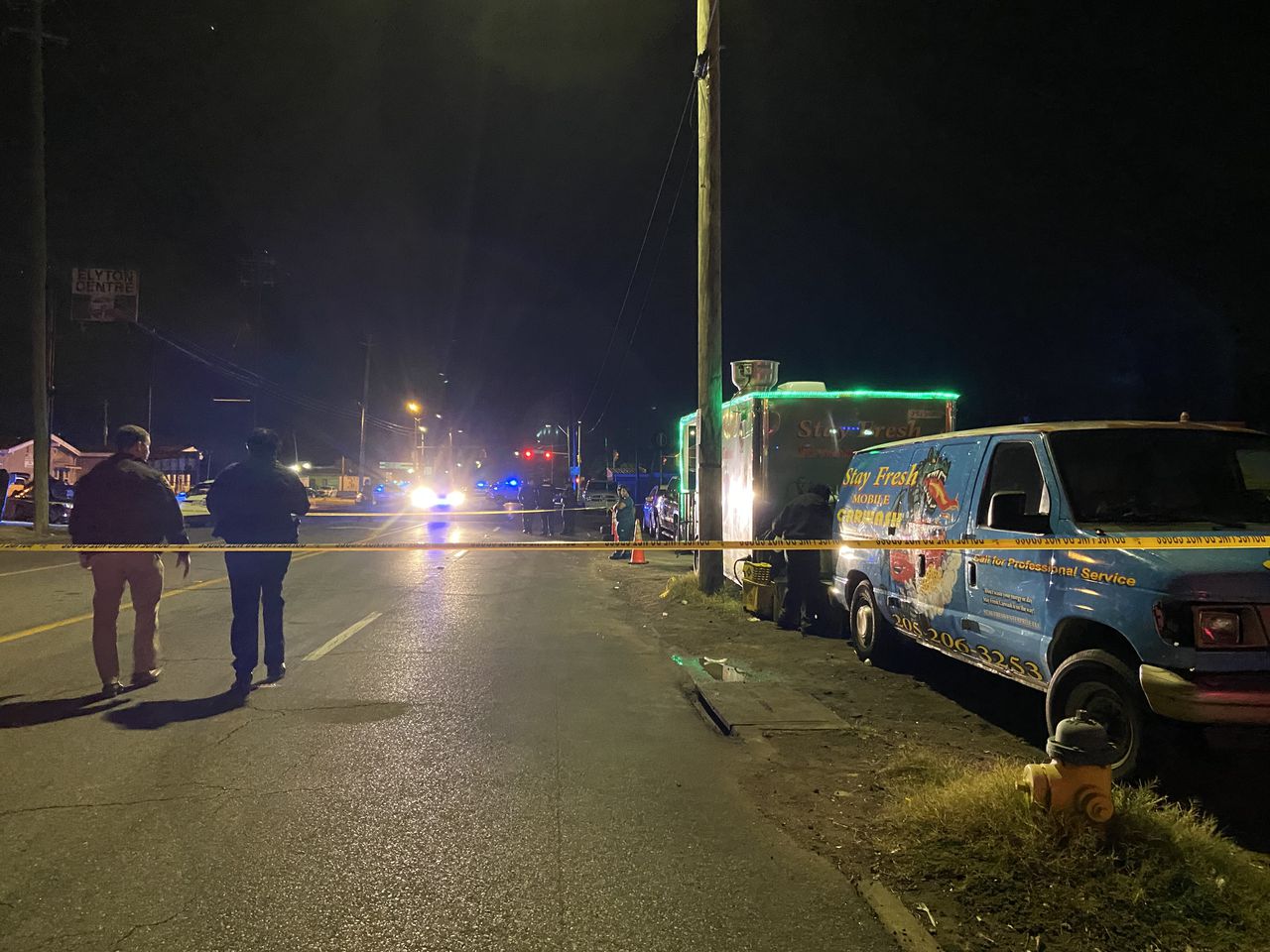 Argument at food truck outside Birmingham nightclub leads to shots fired; 2 dead, suspect at large