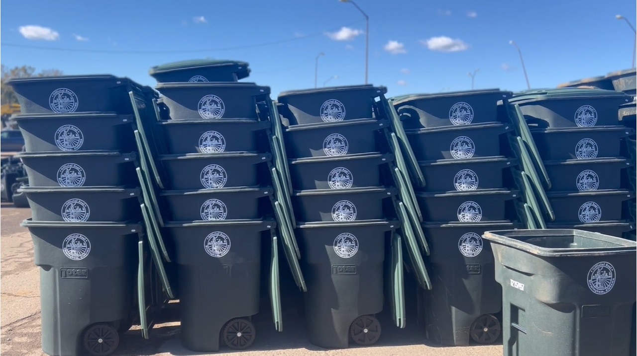 Birmingham begins delivery of 100,000 trash cans with anti-theft chips