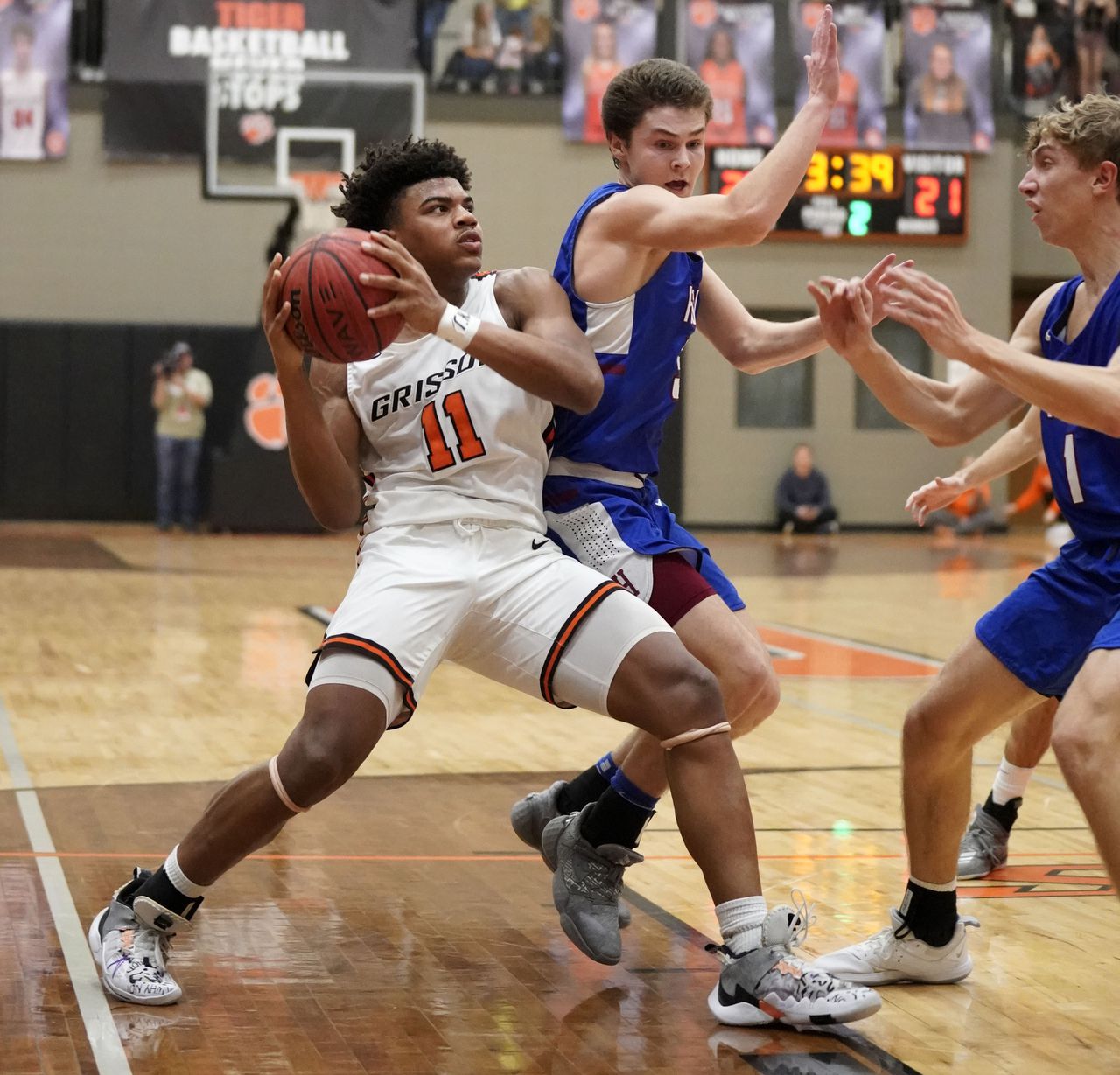 Huntsville vs. Grissom boys basketball 1.24.2020