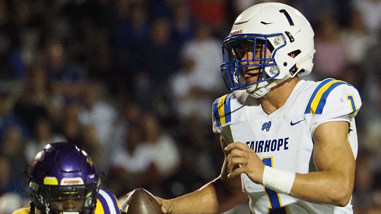 Caden Creel, Fairhope pull away from rival Daphne