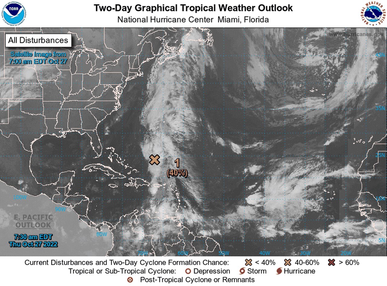 Could Tropical Storm Lisa form in Caribbean next week?