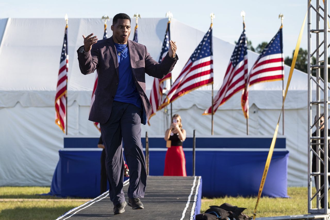 Herschel Walker orders 1,000 fake police badges for Georgia Senate campaign