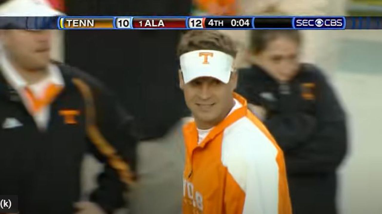 Lane Kiffin trolls after Tennessee’s game-winning FG against Alabama, references 2009 game