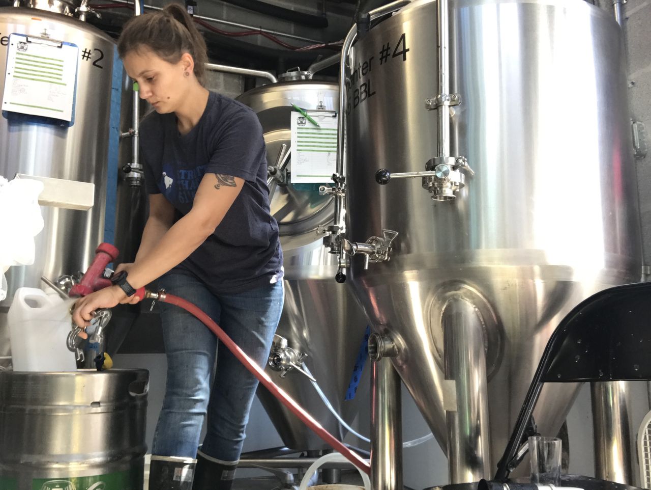 Local beer fans, meet Huntsville’s only female head-brewer