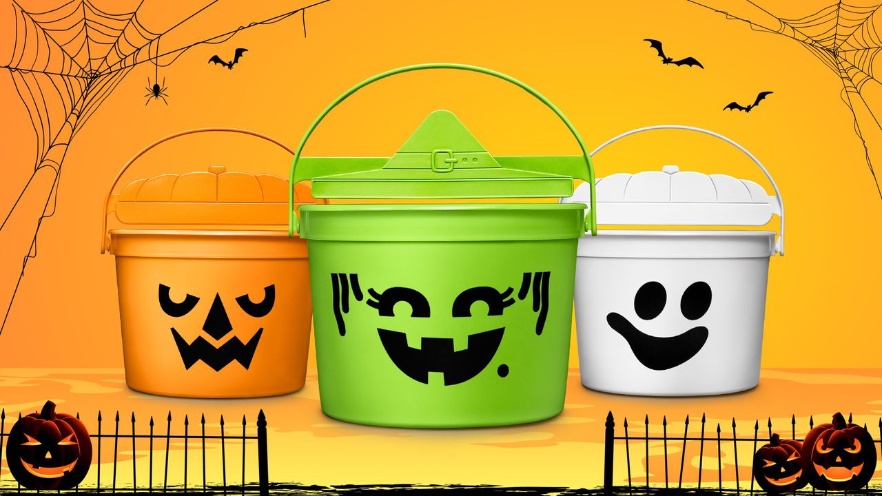 McDonald’s Halloween Happy Meal buckets are back starting Tuesday