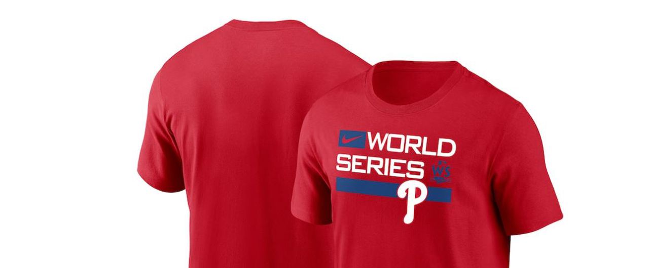 Phillies, Astros World Series gear available at Fanatics