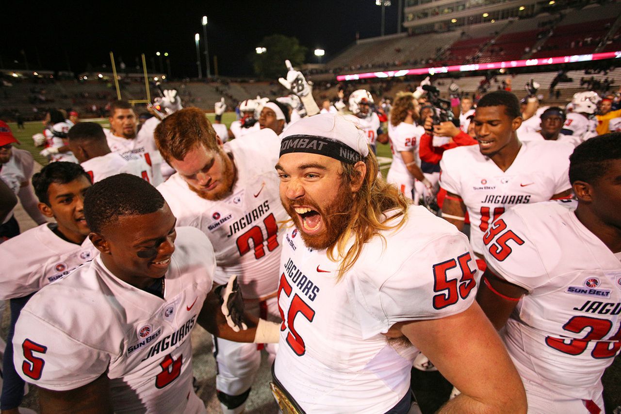 South Alabama Troy Football Oct. 3, 2015