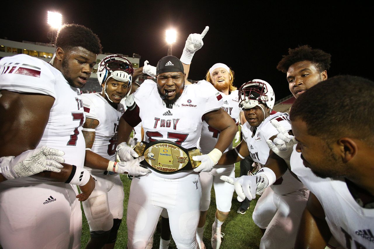 Troy South Alabama Football Oct. 20, 2016