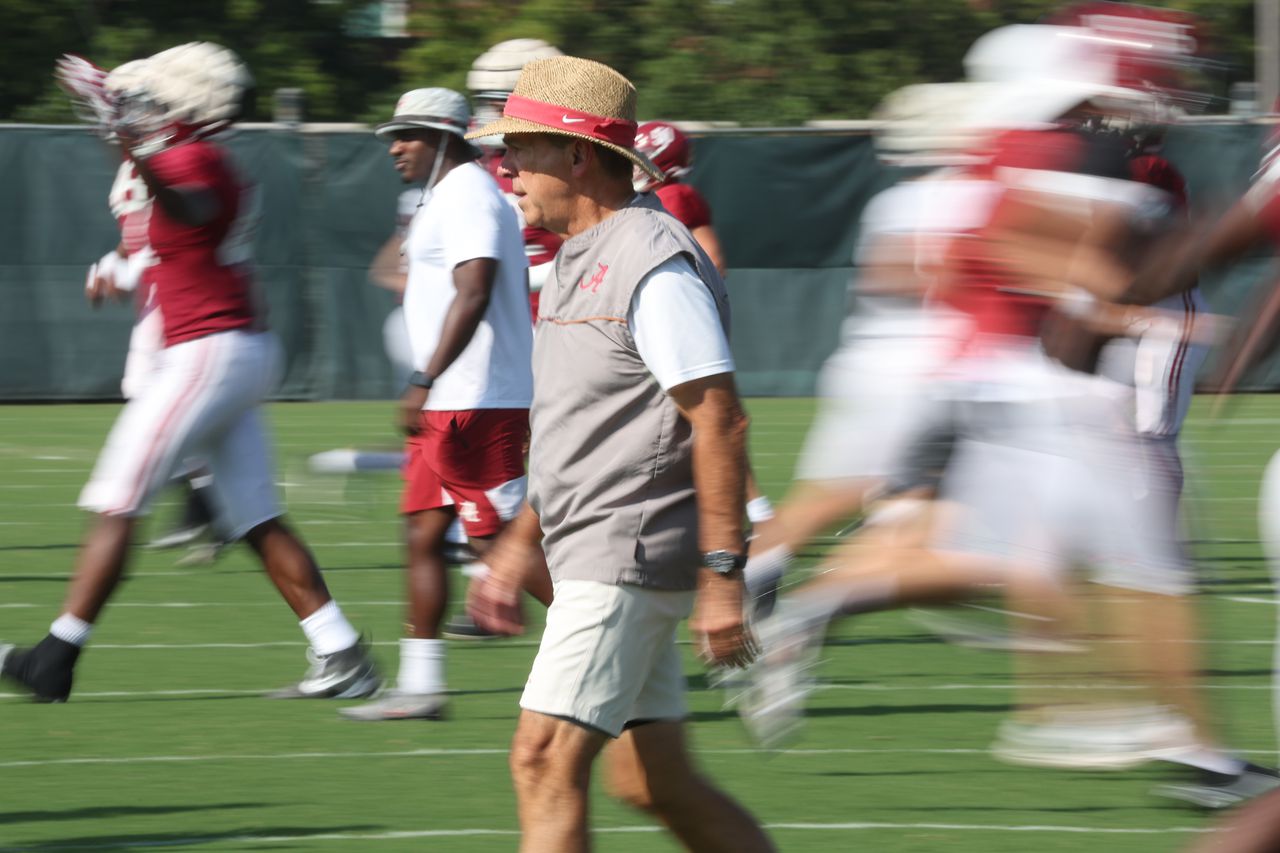 Saban details full Alabama game-week prep in 4 dizzying minutes