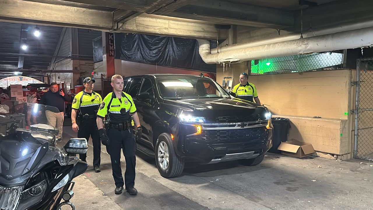 The wild scene as Alabama exited Neyland Stadium chaos