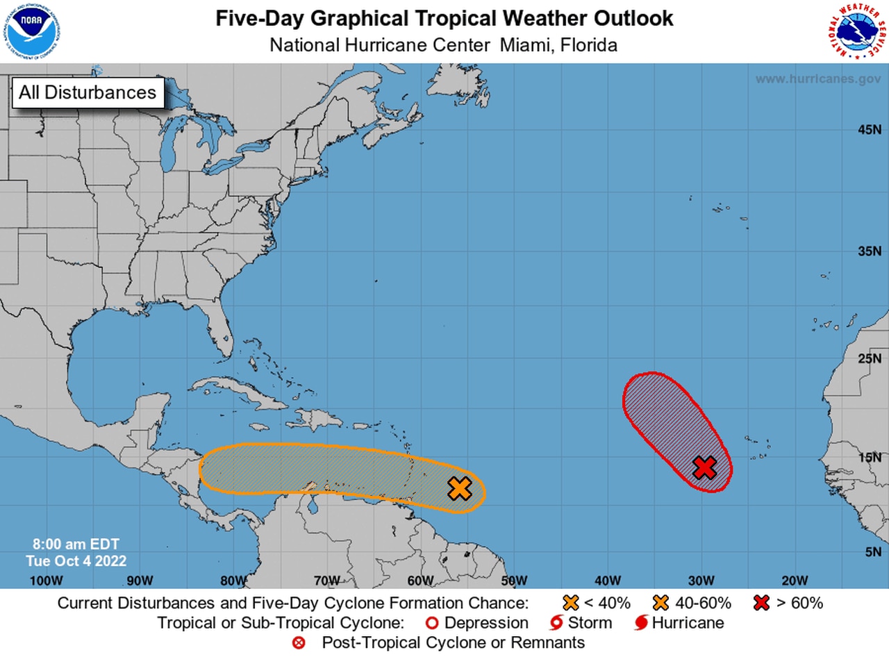 Tropical depression possible in Caribbean this week