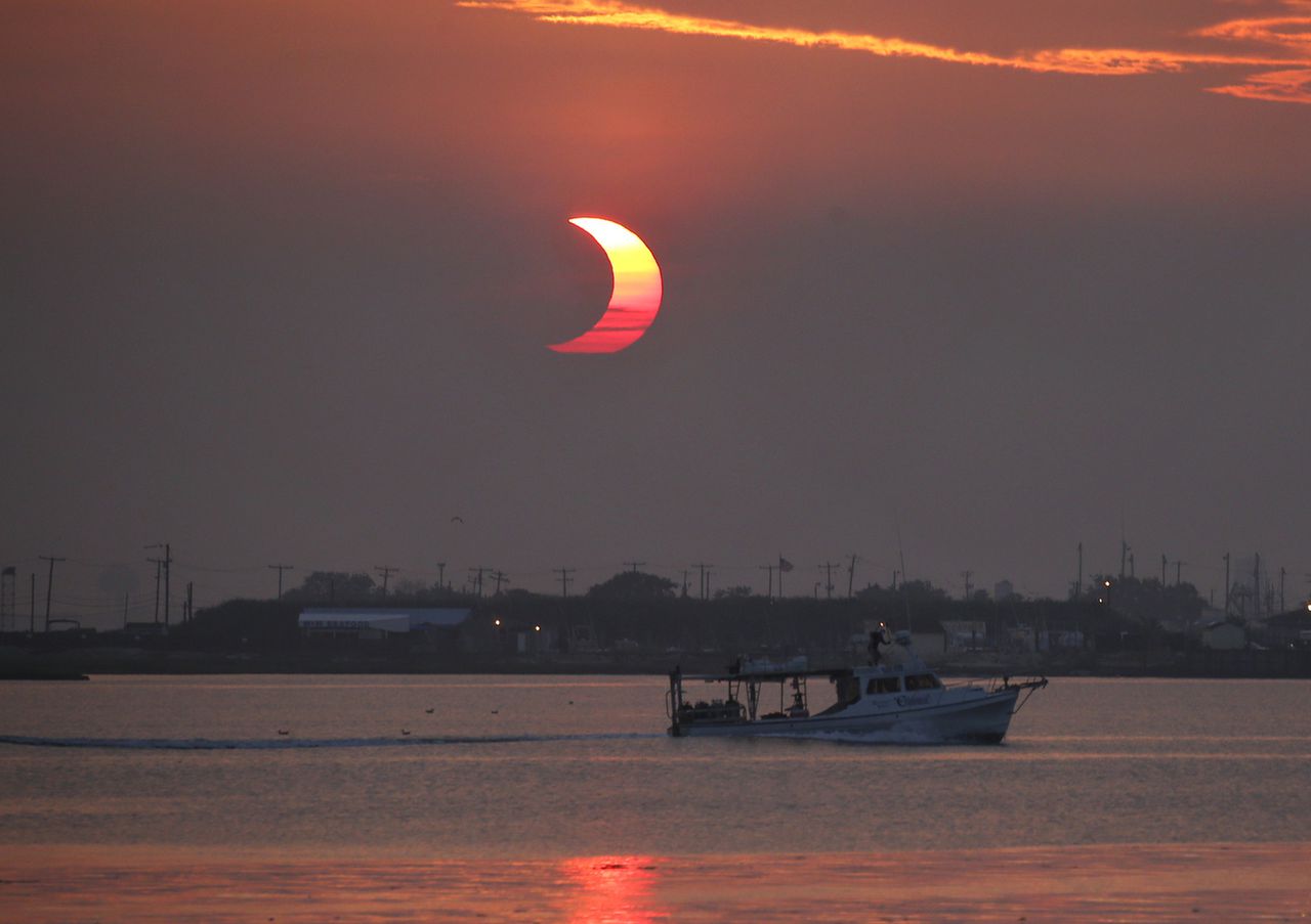 Watch today’s solar eclipse online: North America will miss out, but lunar eclipse next month