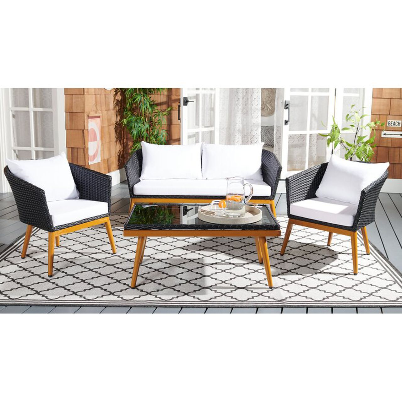 Malsor 4Pc Outdoor Living Set