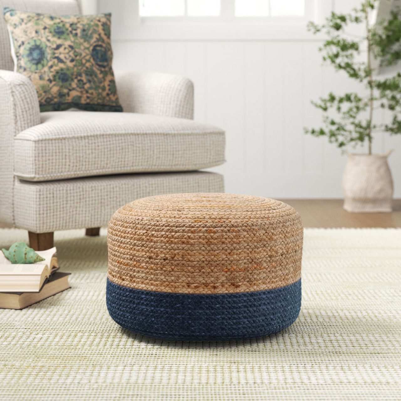 Teele Upholstered Pouf