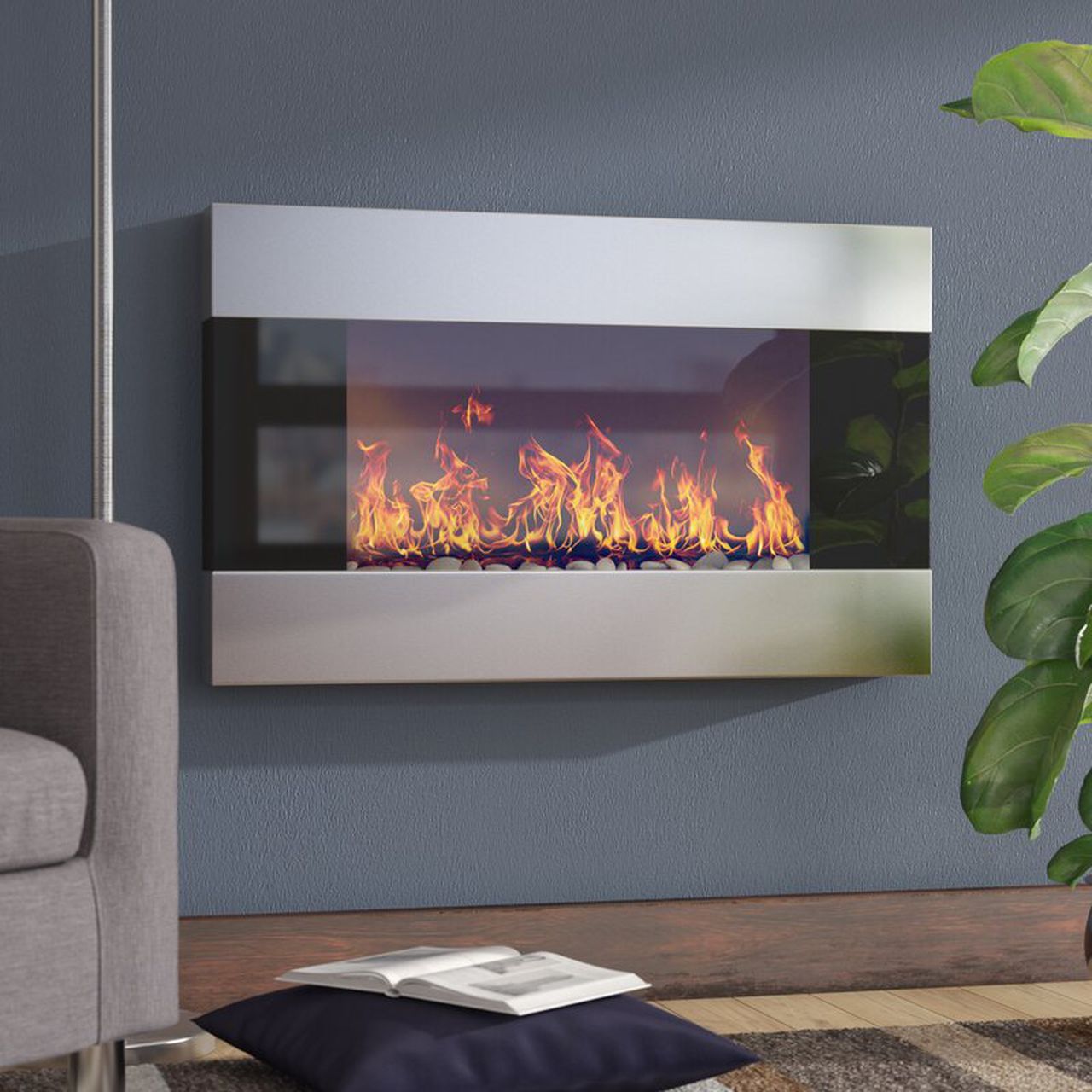 Allmar 36′' W Electric Fireplace