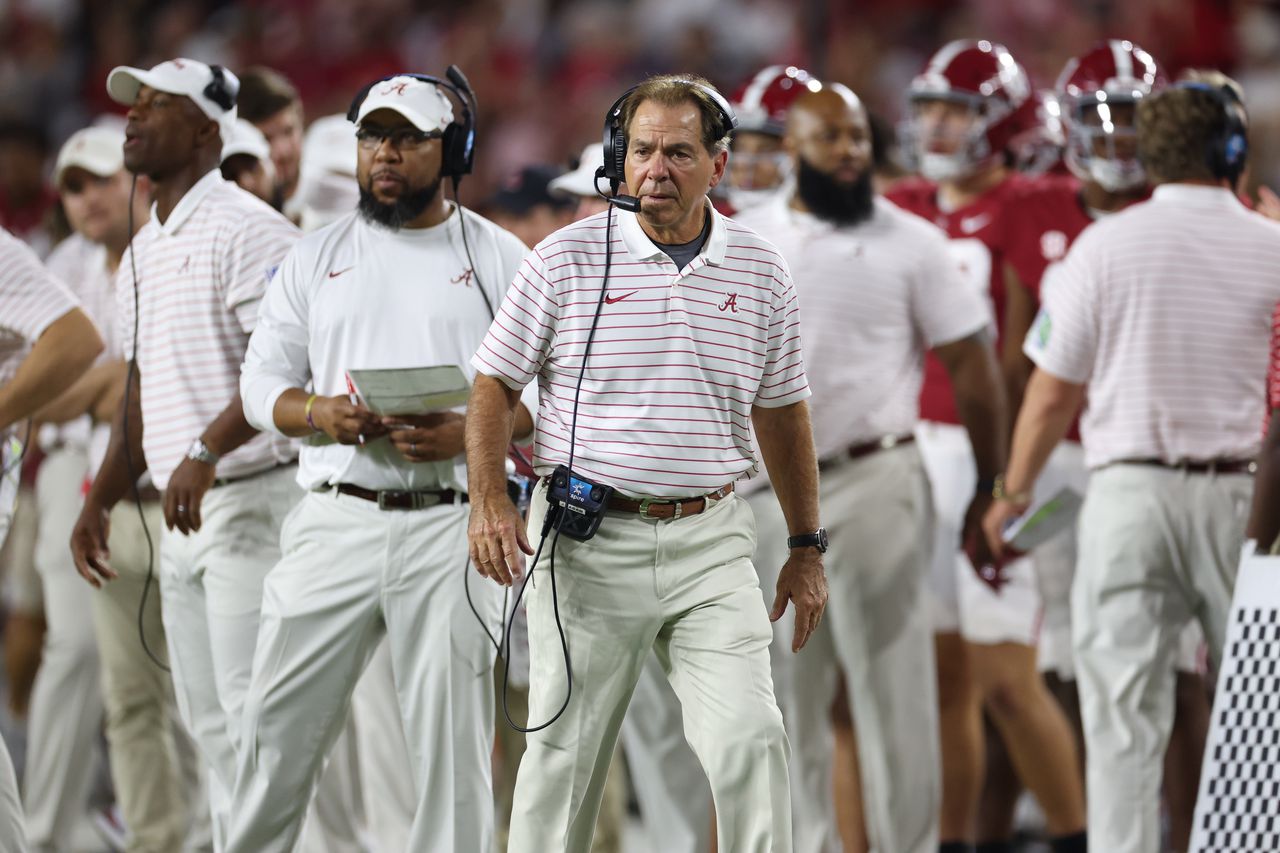 What Nick Saban is saying on his radio show before Texas A&M