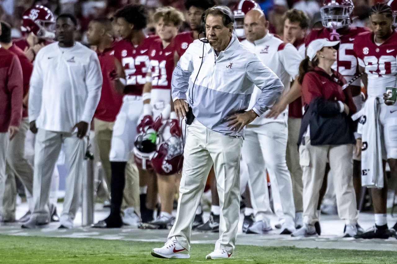 What Saban said about Alabama’s win over Texas A&M, QBs