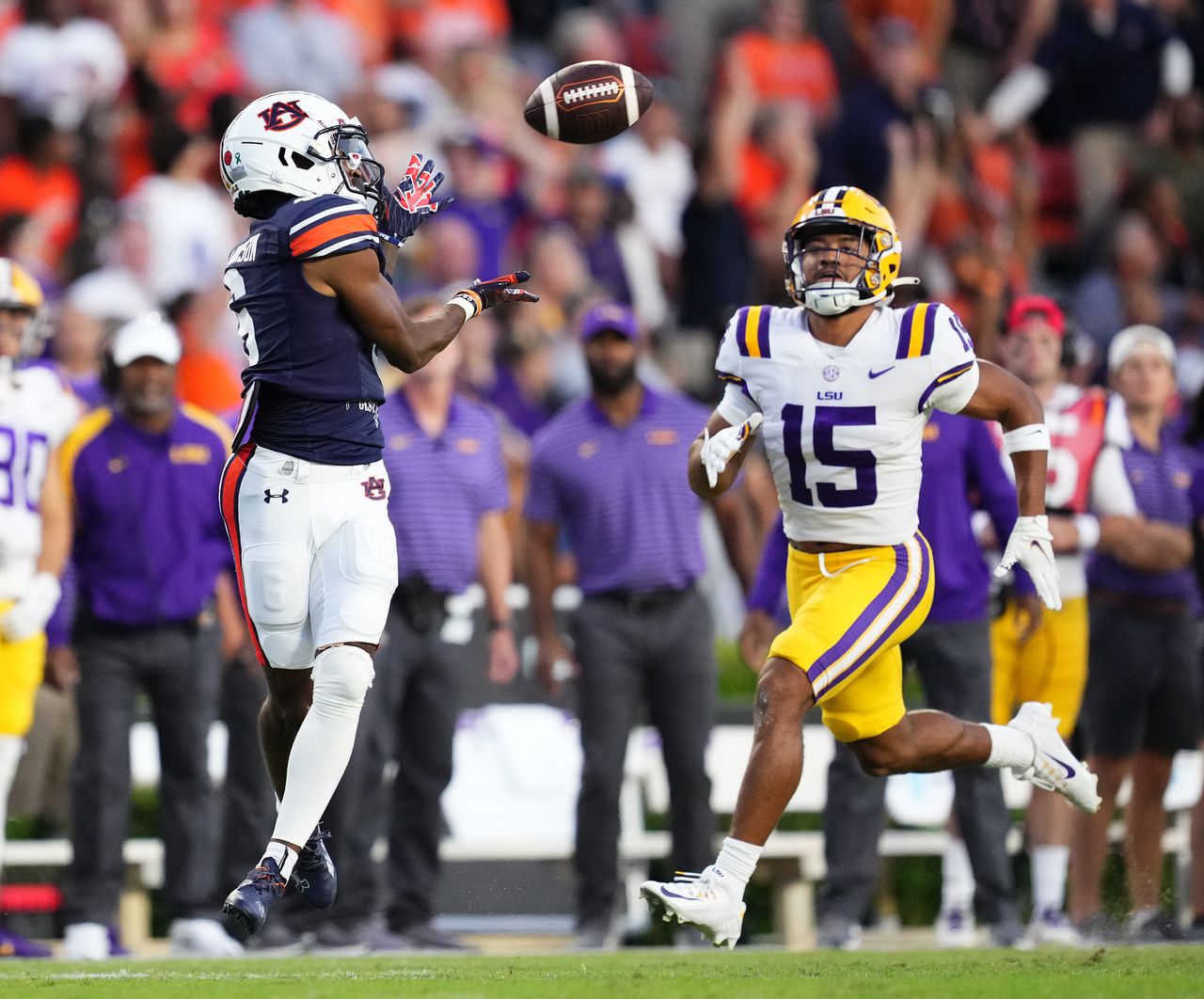 Young receivers stepping up for Auburn