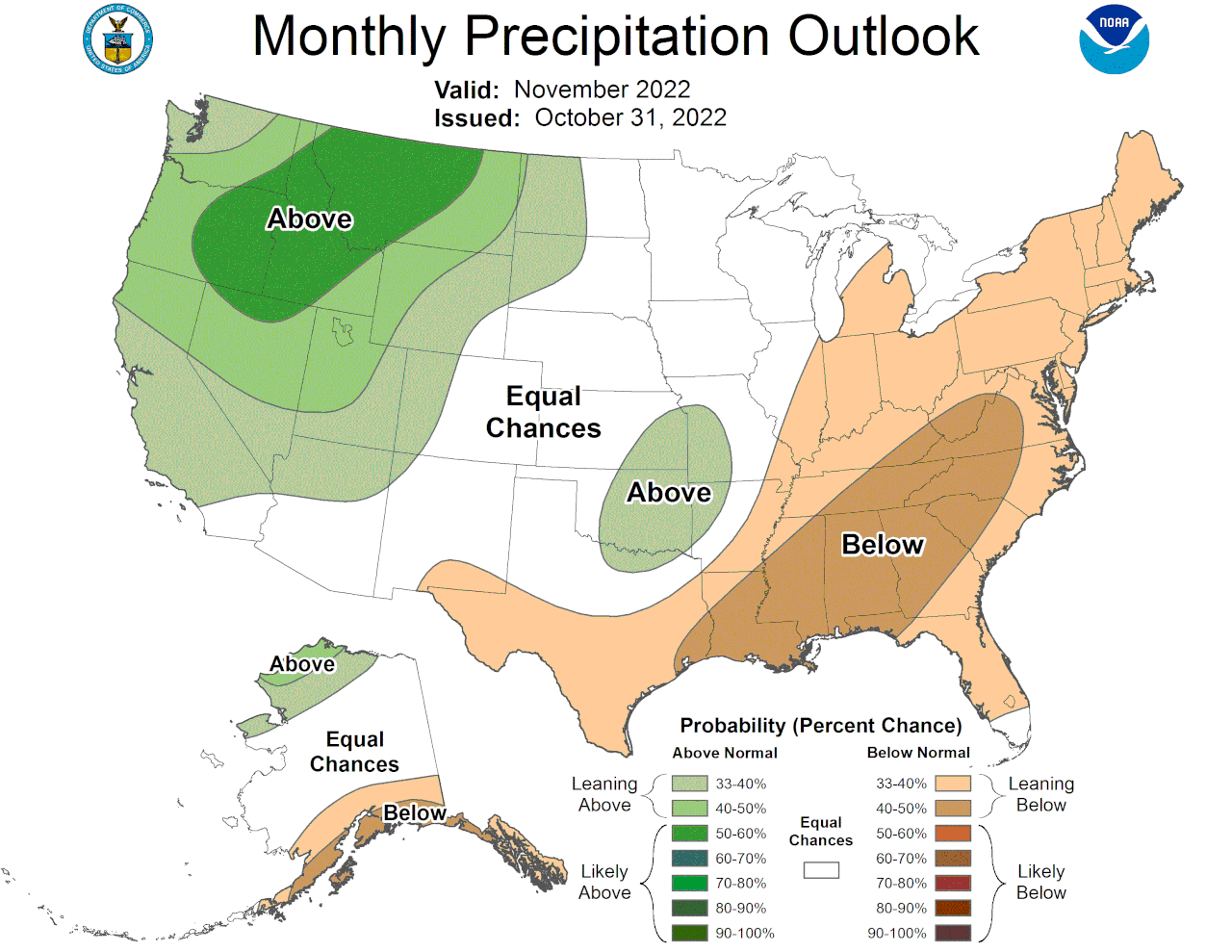 November precipitation outlook