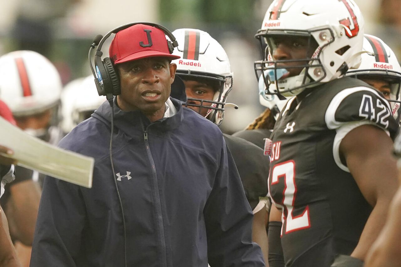 Deion Sanders all ‘Primetime’ when asked about being linked to Auburn job