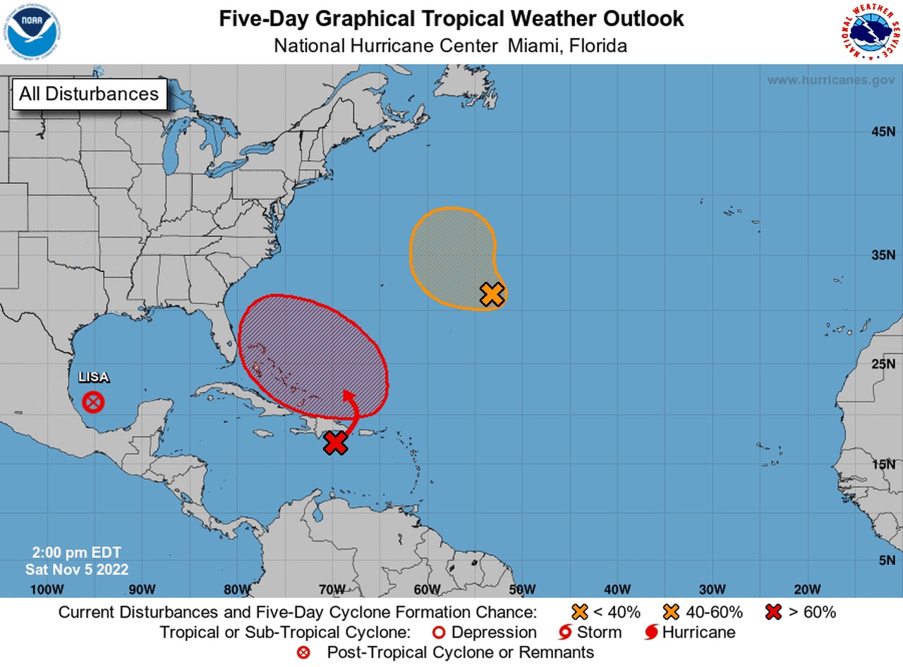 Florida watching tropical disturbance in Atlantic