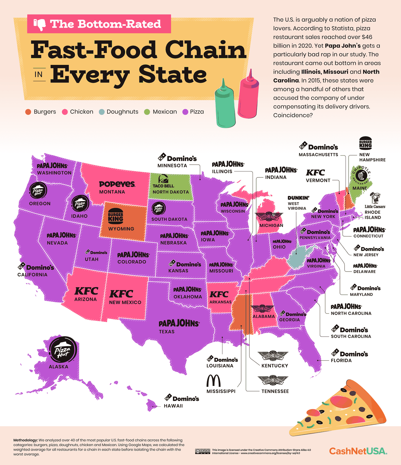 Here are Alabama’s best and worst-rated fast food restaurants