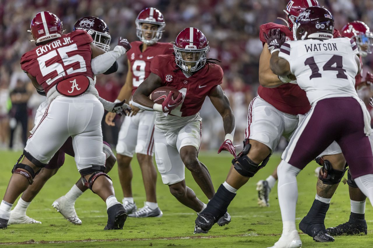 How Alabama’s addressing issues with the rushing attack