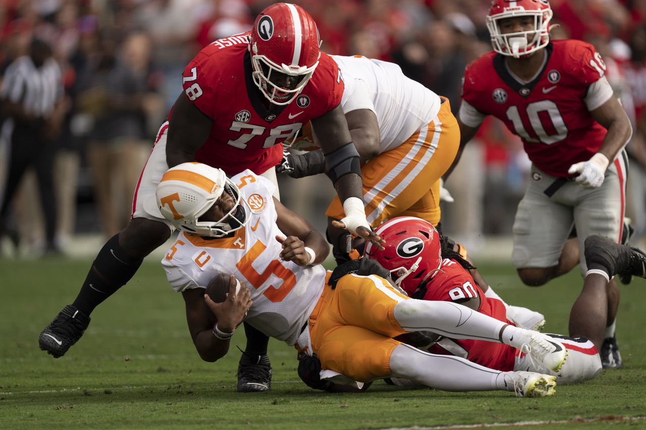 No. 3 Georgia rocks No. 1 Tennessee: ‘They compete their asses off’