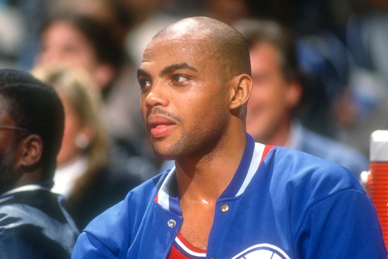 Philadelphia 76ers forward Charles Barkley