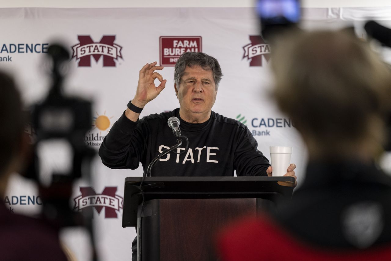 What Mike Leach said after Mississippi State beat Auburn 39-33 in overtime