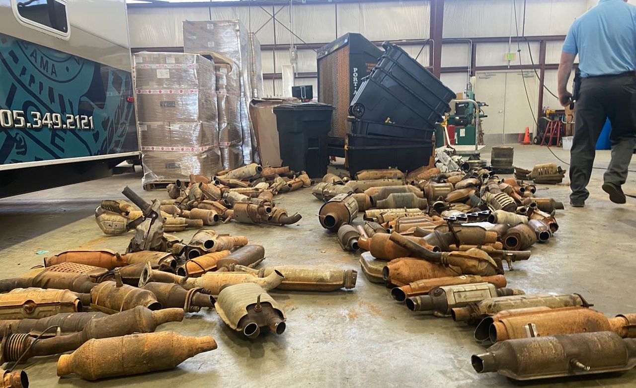 Investigators seize more than 150 catalytic converters from Tuscaloosa home; 58-year-old charged