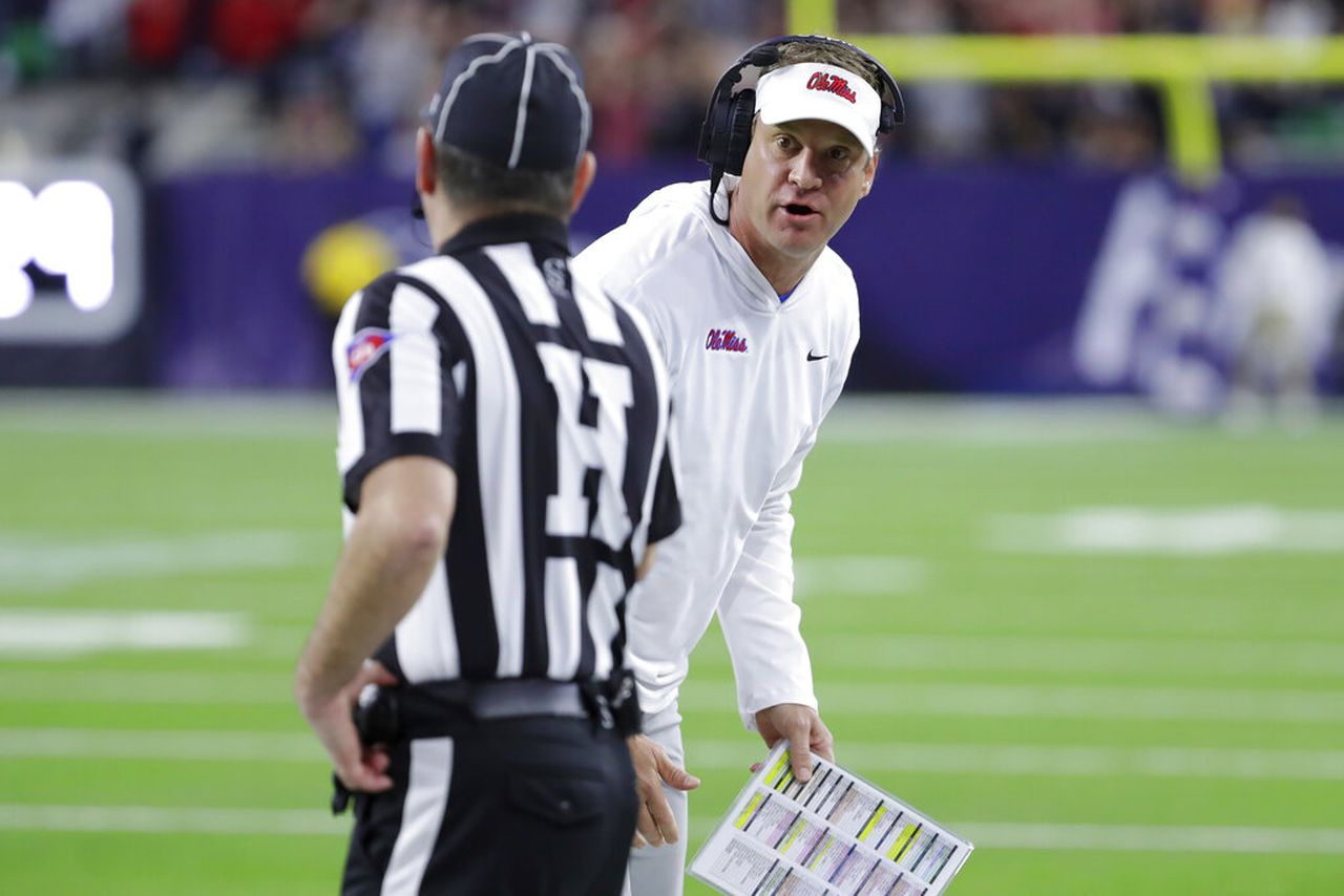 Ole Miss’ Lane Kiffin said Texas Tech player spit on Rebel, possibly used racial slur