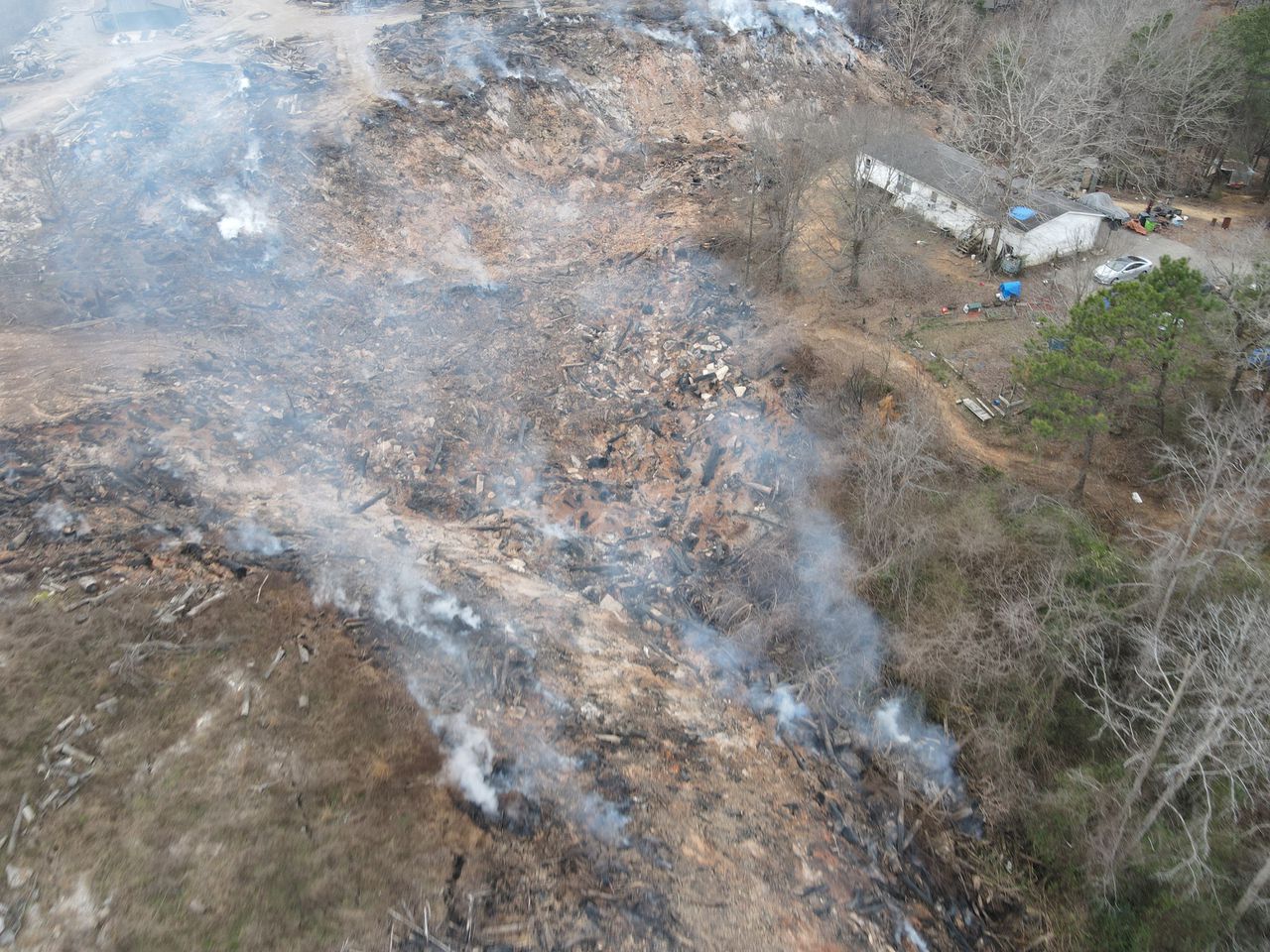 Punishment for Moody landfill fire won't come until it's put out, state says