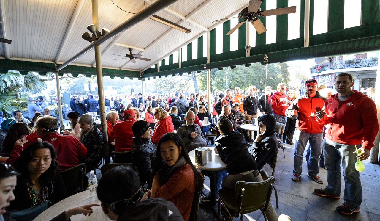 Alabama Fans French Quarter