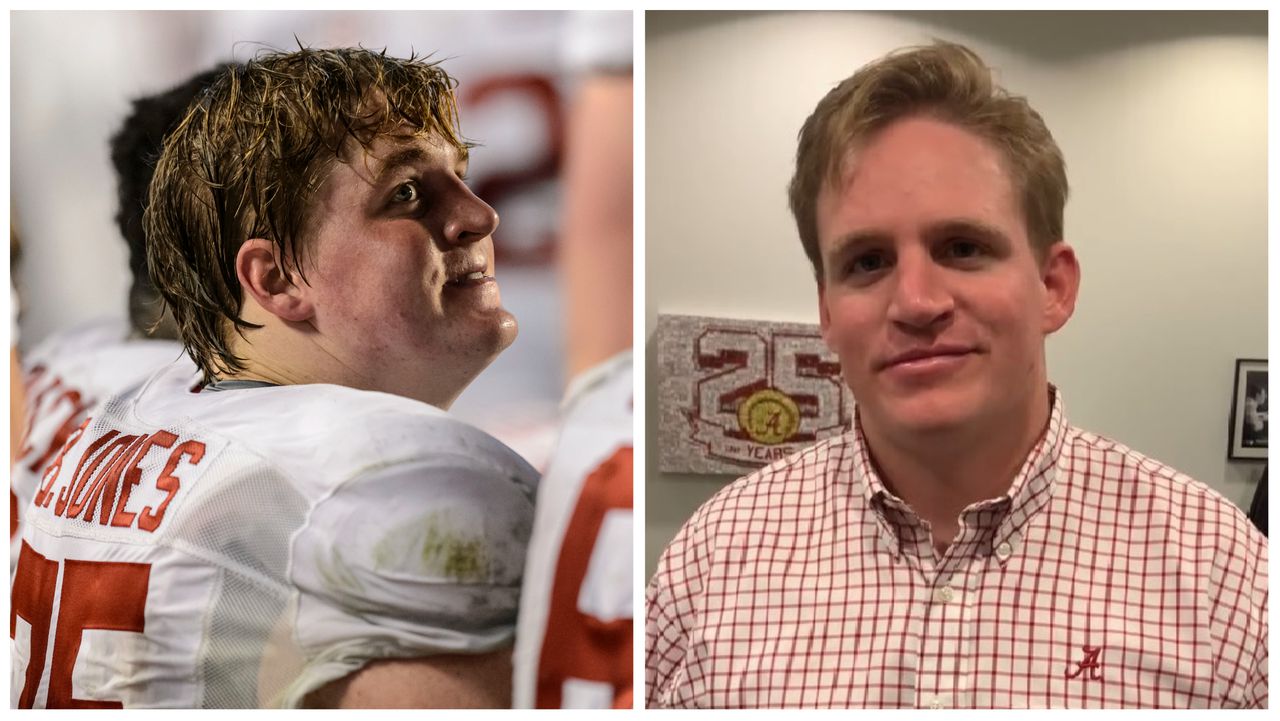 Barrett Jones then and now