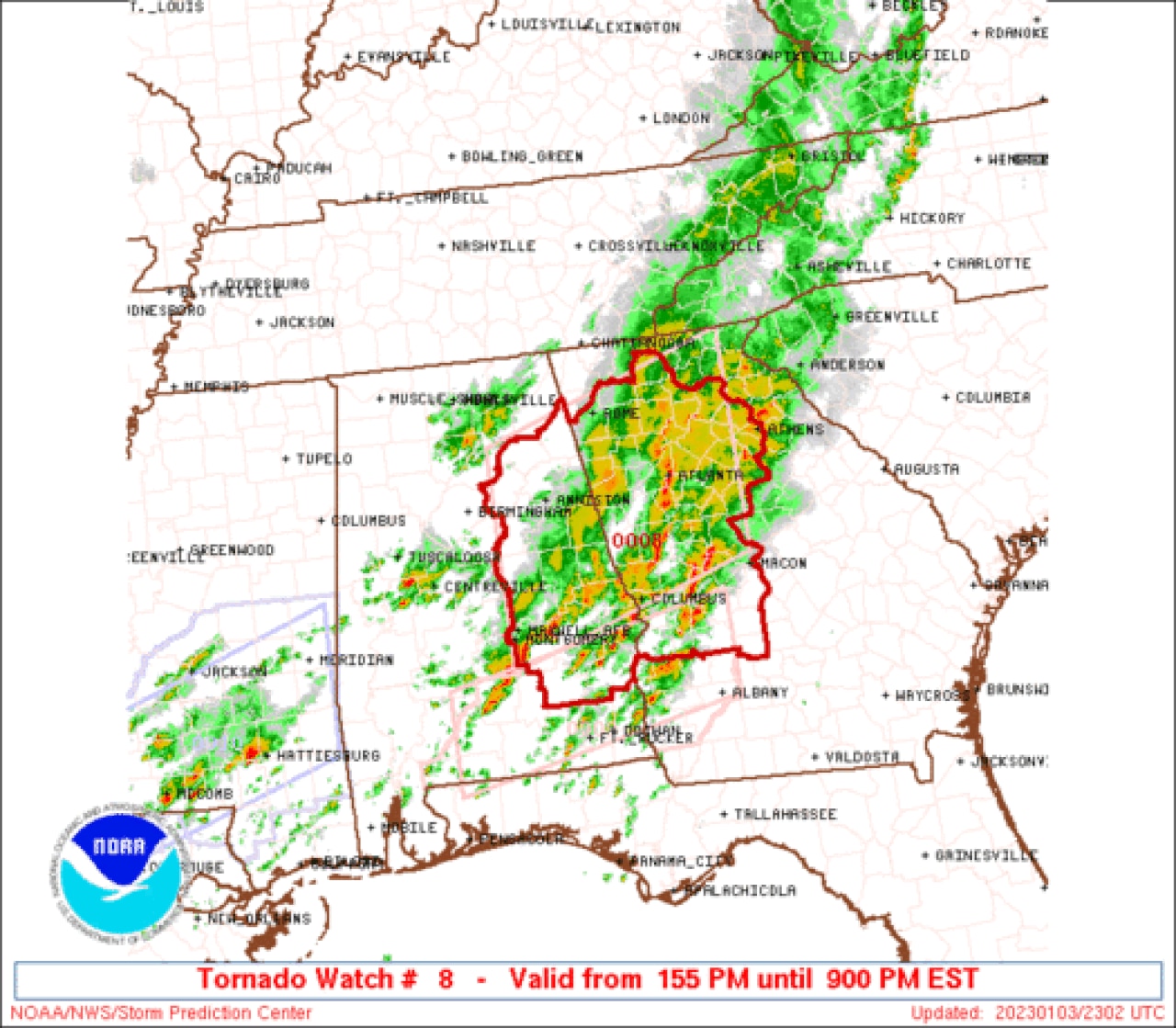 Alabama weather live updates: More storms possible overnight