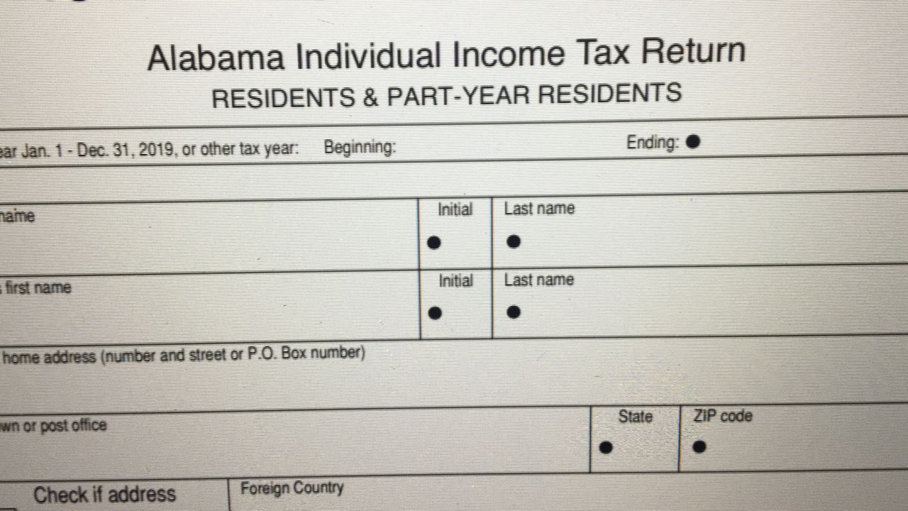 Alabama’s income tax deadline changes for 2023