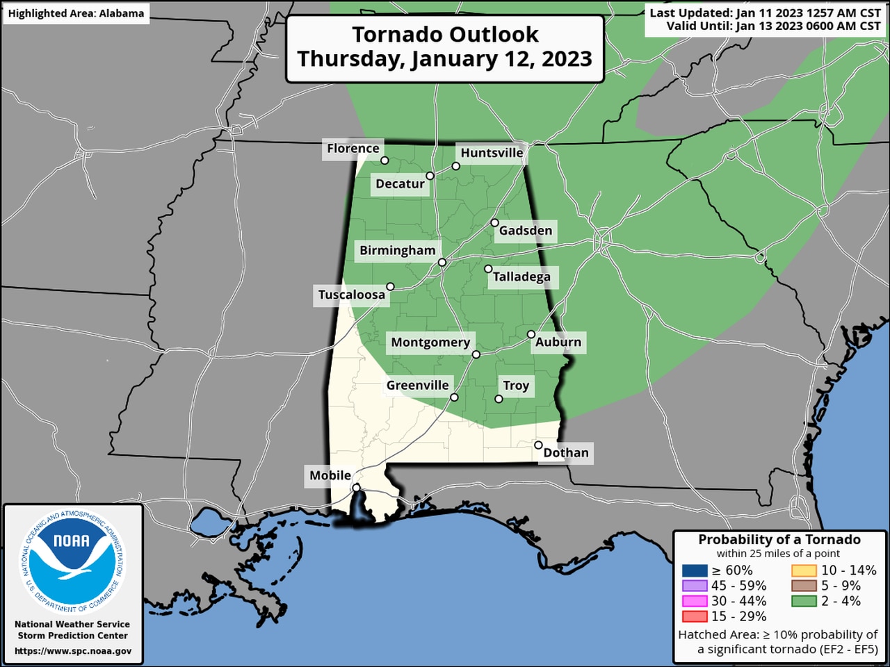 Another round of strong storms possible Thursday