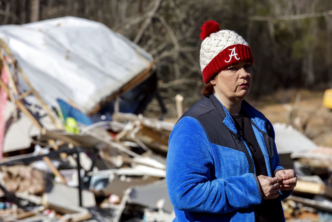 As Alabama tornadoes hit, survivors hid in tubs, shipping container