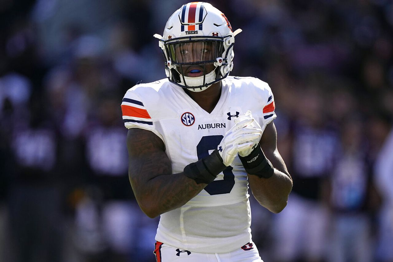 Auburn’s Owen Pappoe out of Senior Bowl due to injury