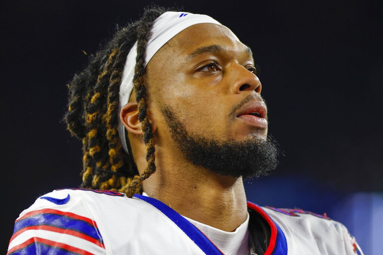 Bills' Damar Hamlin transferred to Buffalo hospital