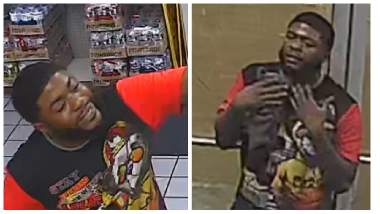 Birmingham police seek help identifying gas station robbery suspect who hit victim with gun