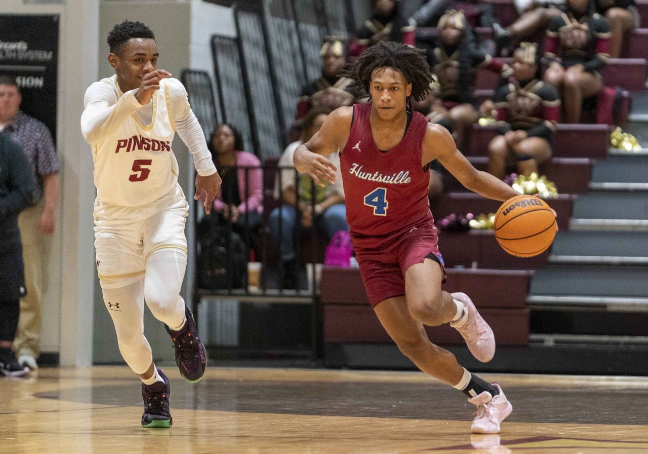 High School Basketball: Huntsville at Pinson Valley 